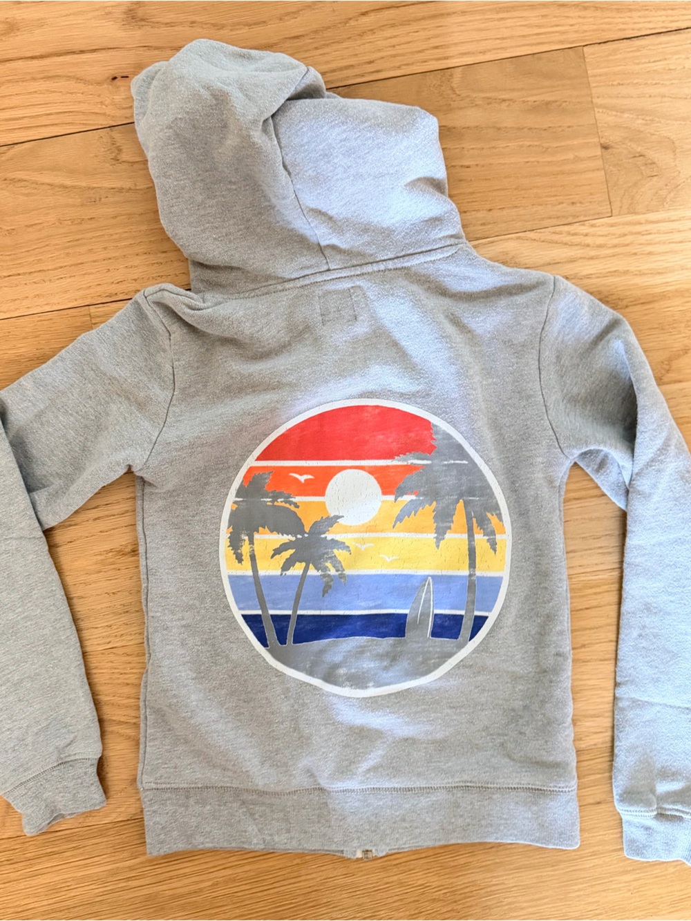 Ever After Kids Unisex zip up cardigan sz 6 GC